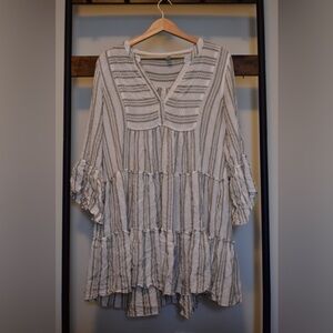 Elan Striped Boho Dress